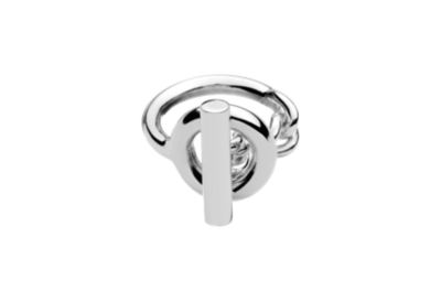 Bague hermes top argent femme